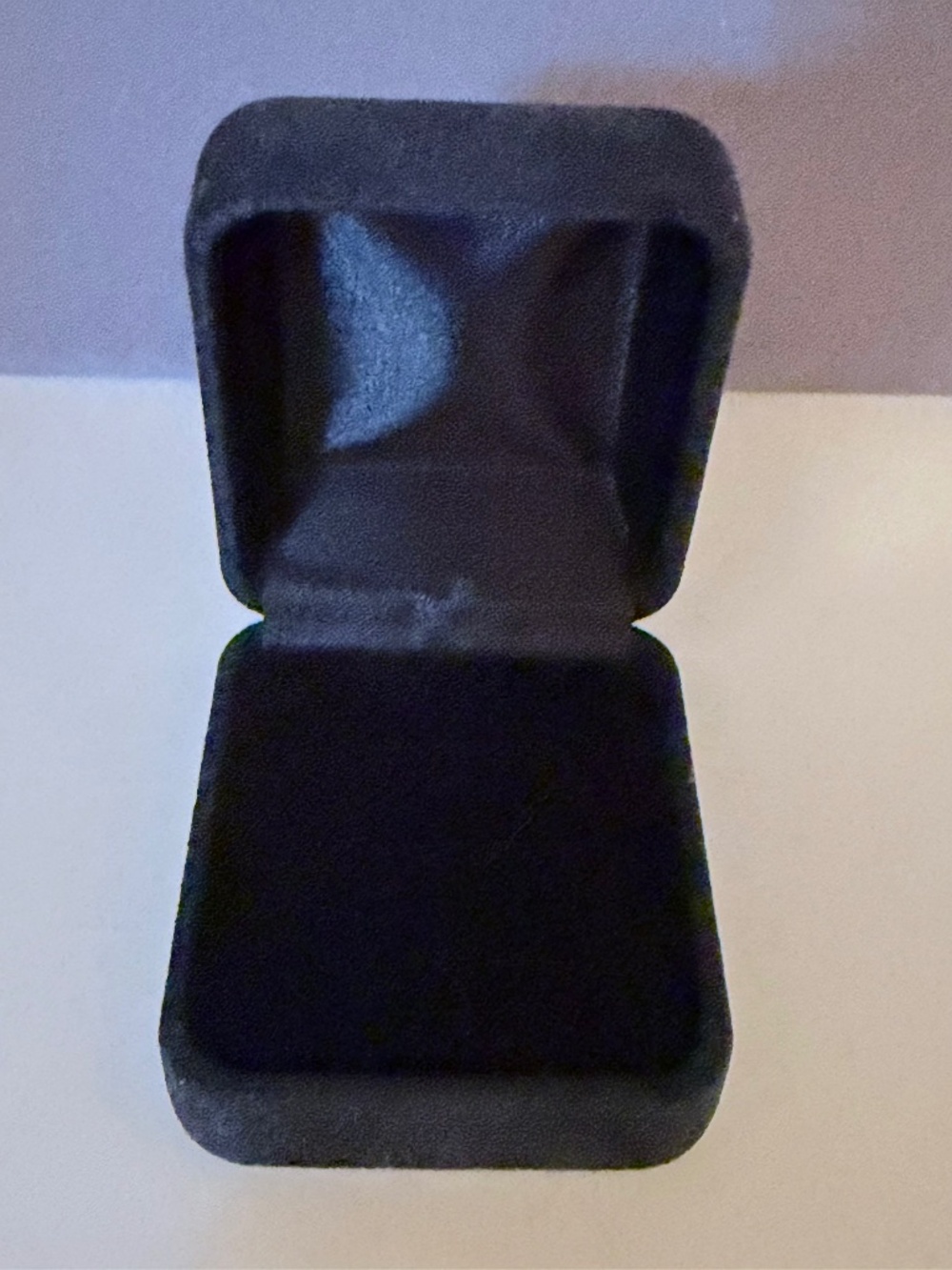 Black Velvet Ring Boxes